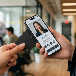 smart nfc digital business card