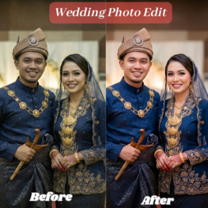 wedding photo retouching
