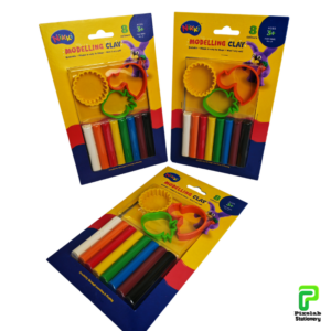 nikki 8 colours modelling clay set